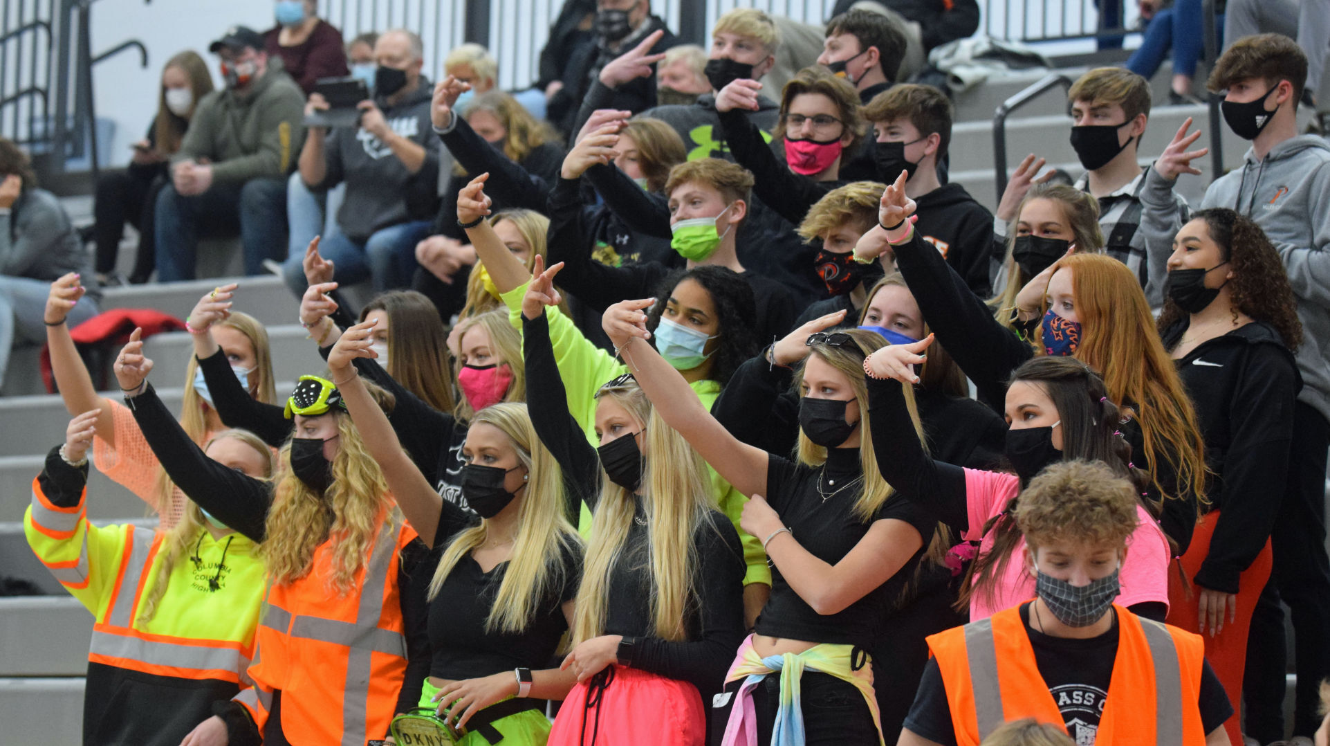 Portage student section